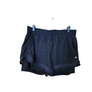 RBX Womens Black Athletic Running Shorts L